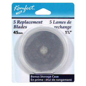 KOMFORT KUT Replacement Straight Blades (5 pack) - 45mm KOMFORT KUT Replacement Straight Blades (5 pack) - 45mm