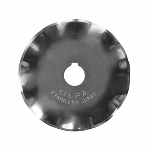 OLFA PIB45-1 - Stainless Steel Pinking Blade - 1pc OLFA PIB45-1 - Stainless Steel Pinking Blade - 1pc