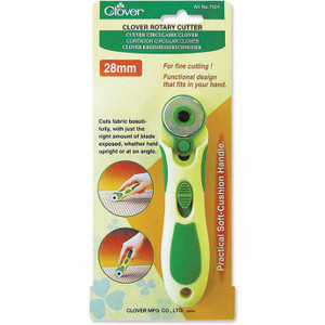 CLOVER 7501 - Rotary Cutter - 28mm (1") in packaging
CLOVER 7501 - Rotary Cutter - 28mm (1") in packaging
