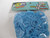 Bag of light sky blue Loopy Bandz