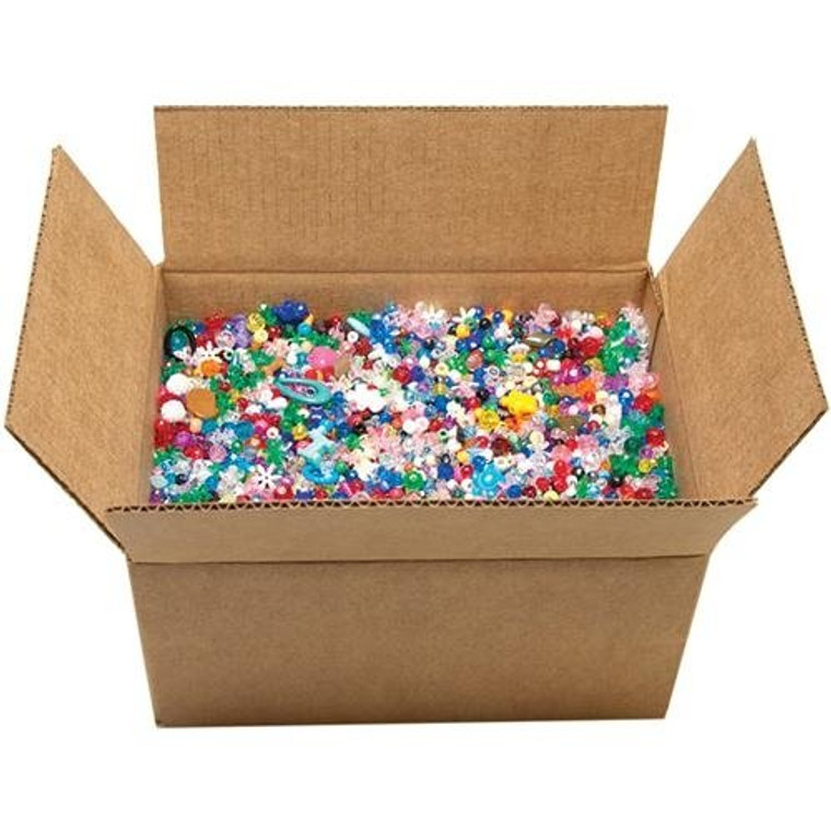 Mixed plastic beads