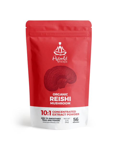 Organic Duanwood Red Reishi Mushroom Extract Powder Ready To Consume