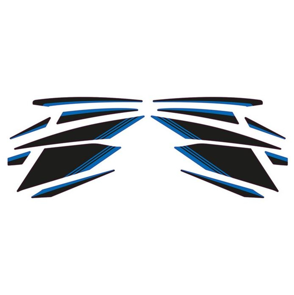 Burgman 400 Decal Kit (Blue/Black V1)