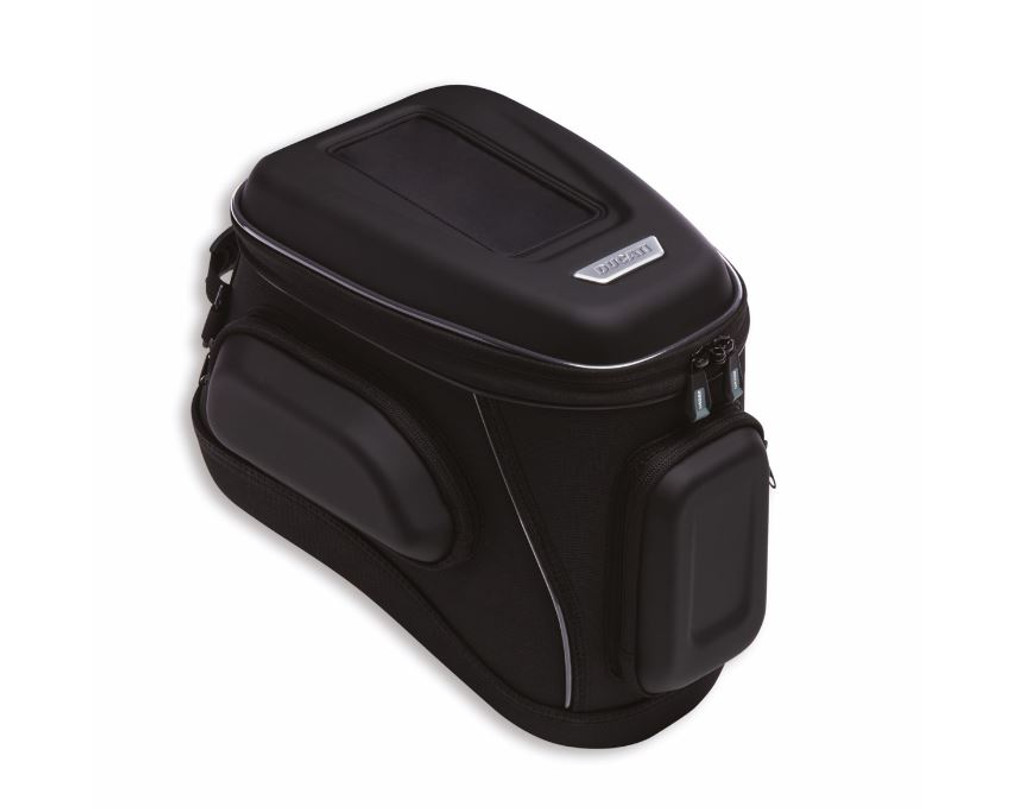 Multistrada V4 Tank Bag with Tank-Lock Fastener