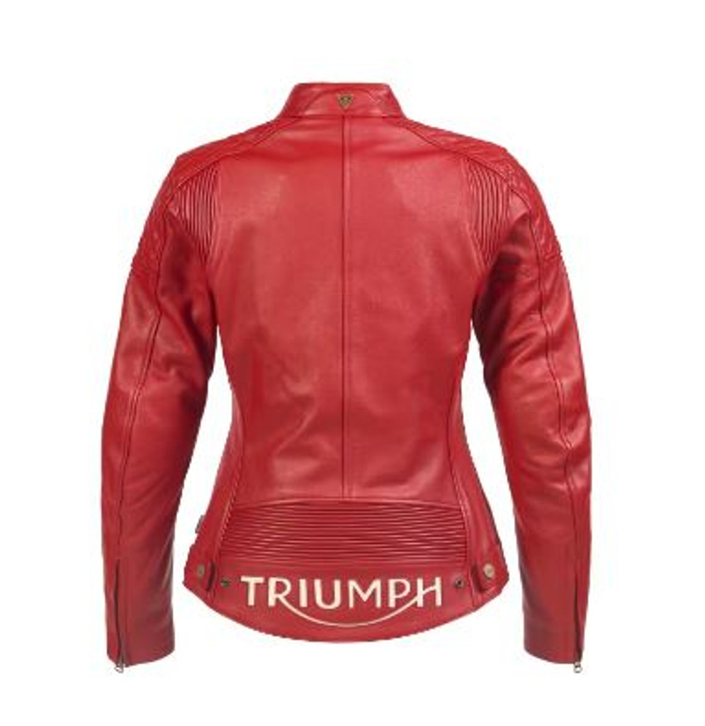 Triumph Braddan Womens Sport Jacket (Red)