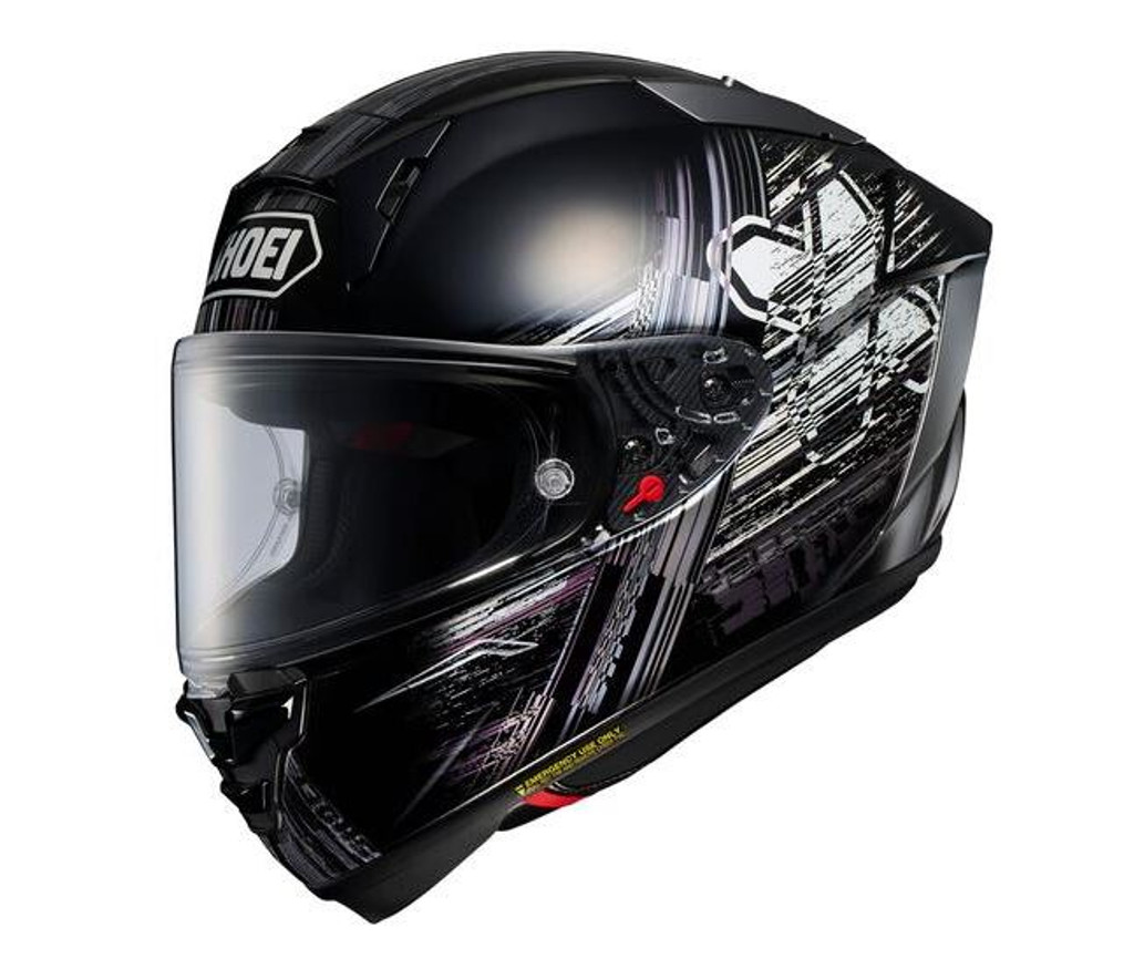 Shoei X-Fifteen Cross Logo