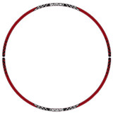 Burgman 400 Front Wheel Decal (Red/White V1)