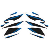 Burgman 400 Decal Kit (Blue/Black V2)