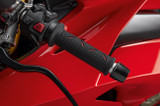 Ducati Billet Aluminum Handlebar Balancing Weights (Red)