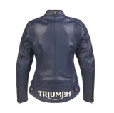 Triumph Braddan Womens Air Race Jacket (Blue)