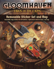 Picture of Gloomhaven: Jaws of the Lion Removable Sticker Set & Map game