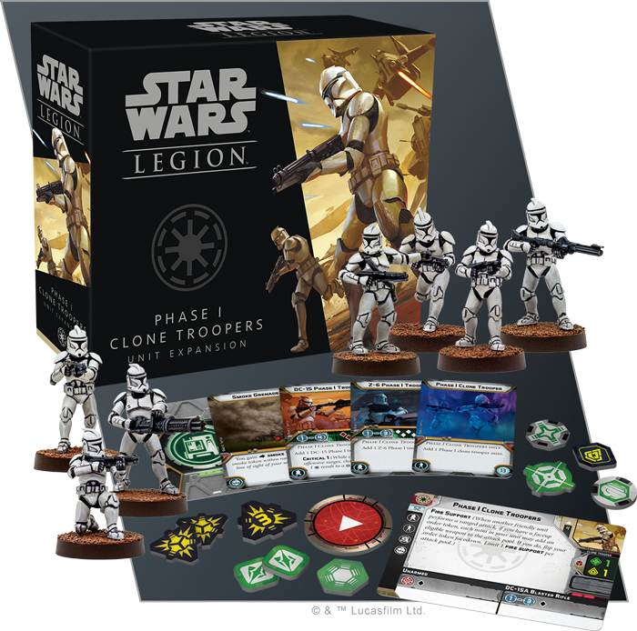 Star Wars Legion Phase I Clone Troopers Unit Expansion Cardhaus