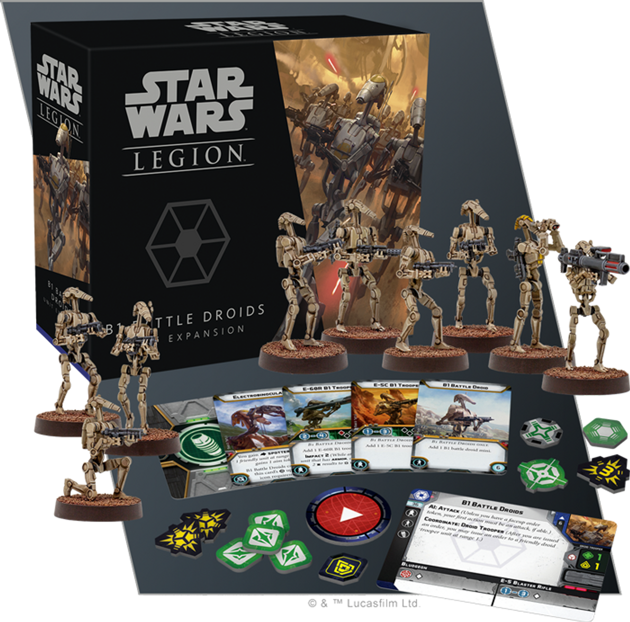 Star Wars Legion B1 Battle Droids Unit Expansion