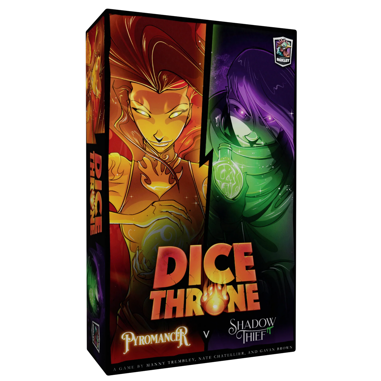 Dice Throne Season 1 Rerolled Box 3 Pyromancer vs. Shadow Thief