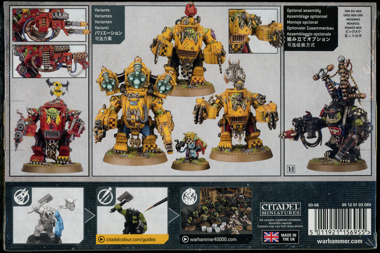 ハ*ン様 WARHAMMER「Big Mek in Mega Armour」ウォ Warhammer 40K Big Mek in Mega Armour