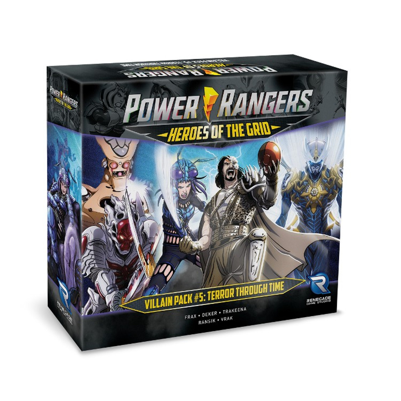 Power Rangers Heroes of the Grid Villain Pack 5 Terror Through Time