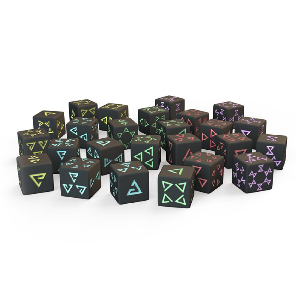 The Witcher Old World Board Game Dice Pack Enhance Gameplay 25 Custom Dice main image 1