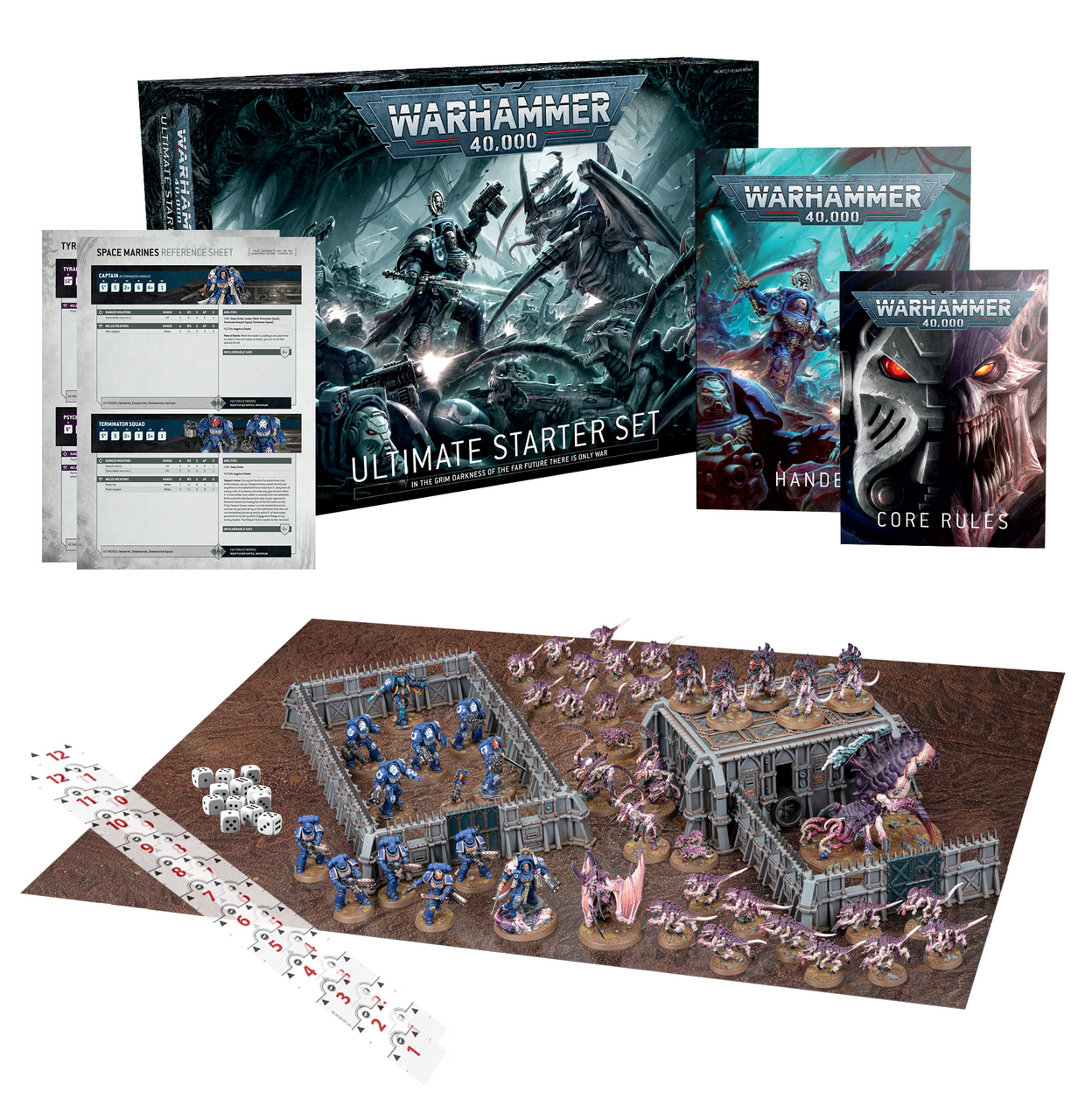 The ultimate DOUBLE SIDED space saving Warhammer gaming table