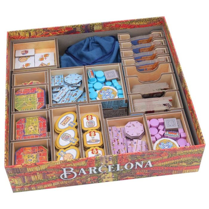 Box Insert: Color - Barcelona - Cardhaus Games