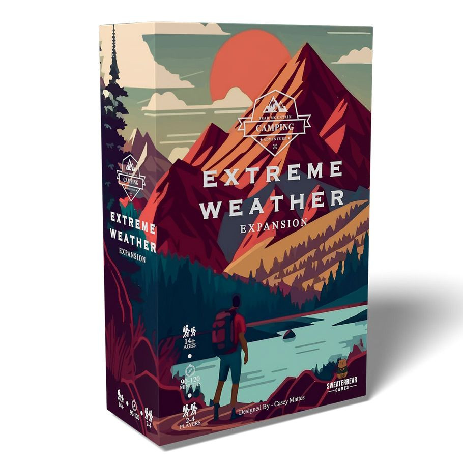 Bear Mountain Camping Adventure Extreme Weather Cardhaus
