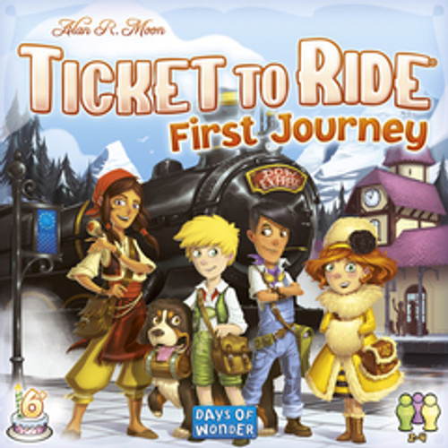 Picture of Ticket to Ride: First Journey (Europe) game