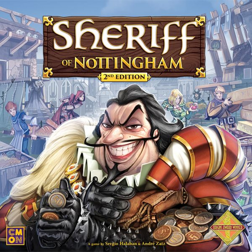 Picture of Sheriff of Nottingham ( second edition ) (Dinged/Dented - 20% off at checkout) game