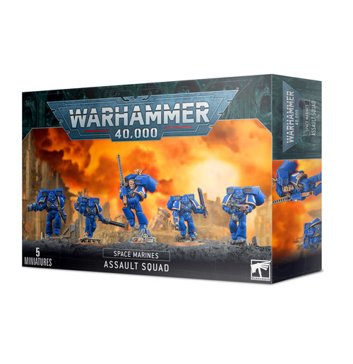 Picture of Space Marines Assault Squad
