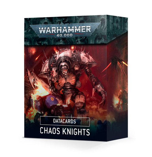 Picture of Datacards: Chaos Knights (English)