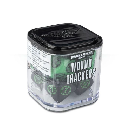 Picture of Warhammer 40k: Wound Trackers (Green and Black)