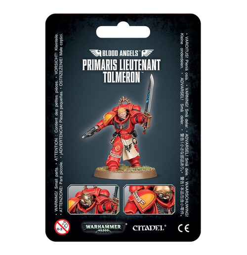 Picture of Blood Angels Primaris Lieutenant Tolmeron