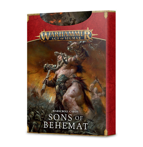 Picture of Warscroll Cards: Sons Of Behemat (Eng)