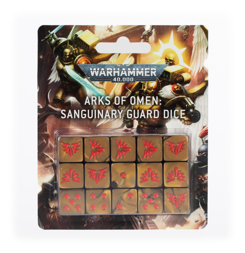 Picture of Warhammer 40k: Arks Of Omen: Sanguinary Guard Dice