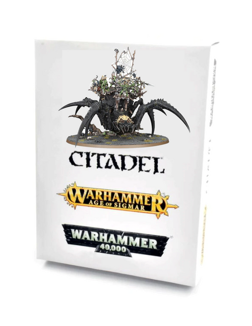 Picture of Warhammer AoS: Gloomspite Gitz - Webspinner Shaman on Arachnarok Spider