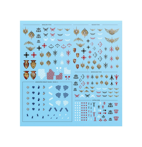 Picture of Warhammer: Adeptus Titanicus - Legio Solaria Transfer Sheet