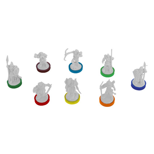 Picture of War of the Ring (2E): Colored Plastic Rings - Core Set