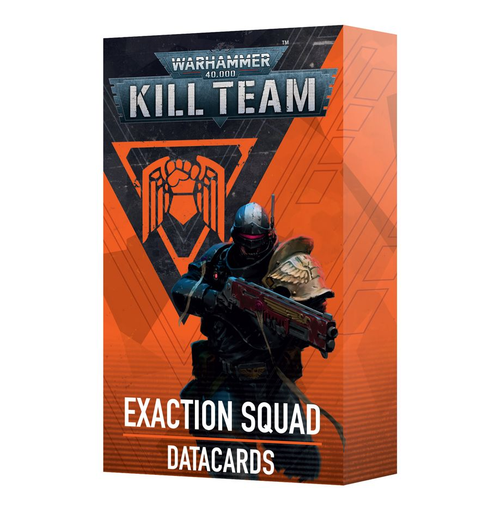Picture of Warhammer 40k: Kill Team Datacards - Exaction Squad (Eng) 