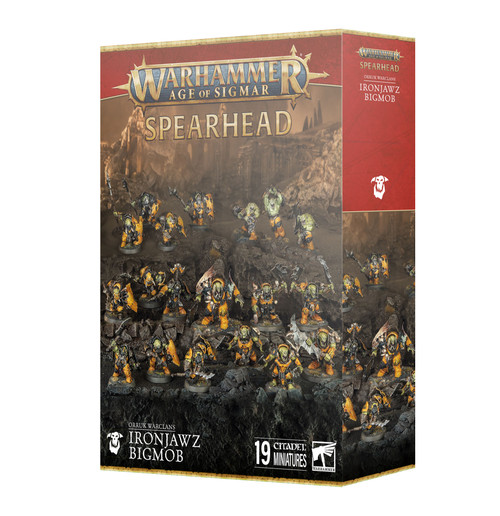 Picture of Warhammer AoS: Spearhead - Orruk Warclans - Ironjawz Bigmob