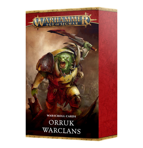 Picture of Warhammer AoS: Warscroll Cards - Orruk Warclans