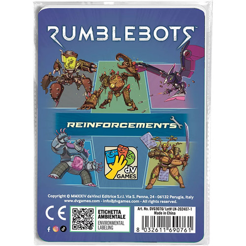 Picture of Rumblebots: Reinforcements