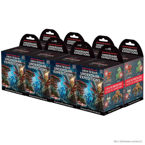 Picture of Dungeons And Dragons: Icons Of The Realms Miniatures (Set 36): Underdark Expeditions (8 Ct Booster Brick)