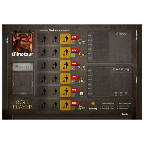 Picture of Roll Player: Minotaur Promo Punchboard