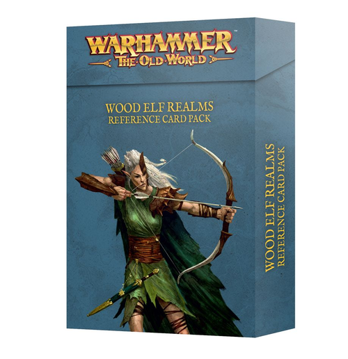 Picture Warhammer: The Old World - Wood Elf Realms - Reference Card Pack 