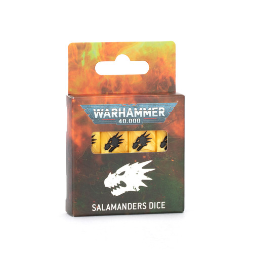 Picture of Warhammer 40k: Salamanders Dice (2025)