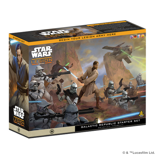Picture of Star Wars: Legion - Galactic Republic Starter Set