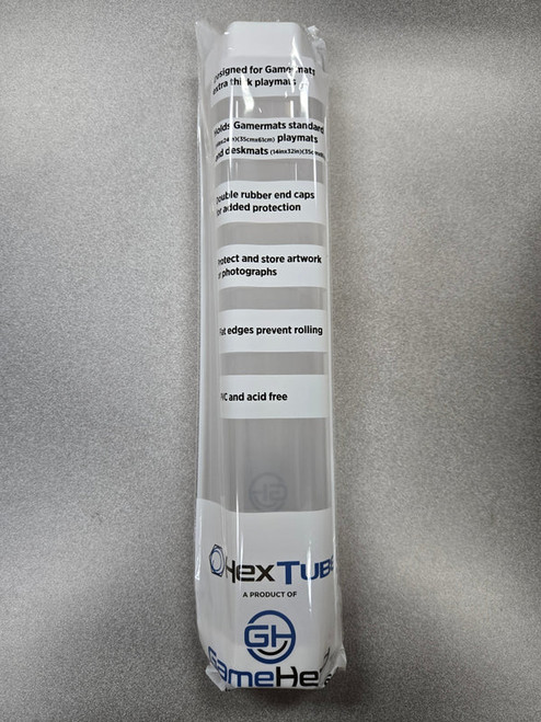 Picture of White GameHead HexTube Playmat Tube