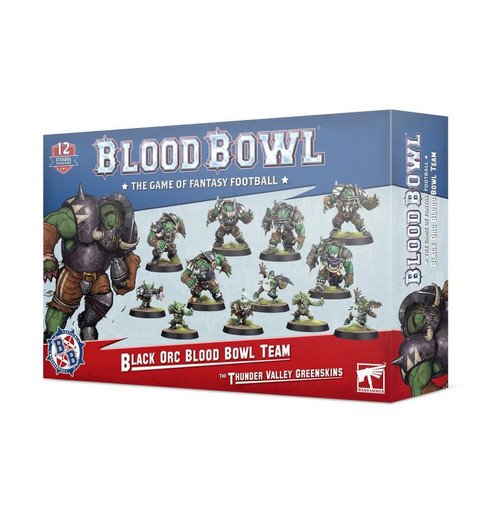 Picture of Blood Bowl: Black Orc Team - The Thunder Valley Greenskins
