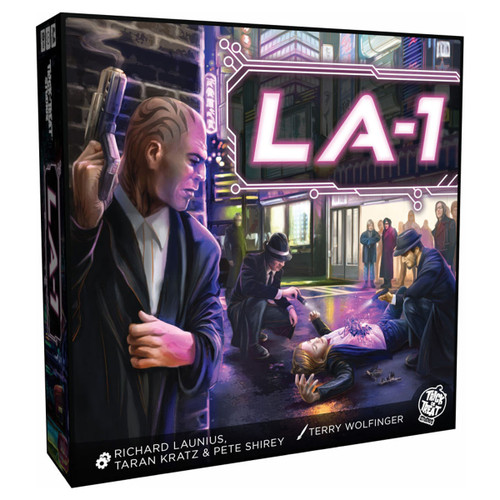 Picture of LA-1: A Cybernoir Detective Board Game