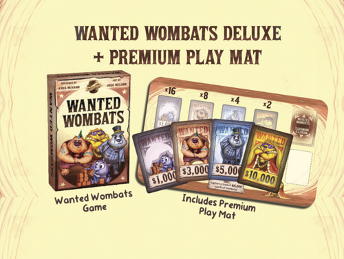 Picture of Wanted Wombats Bundle (Base Game + Playmat)