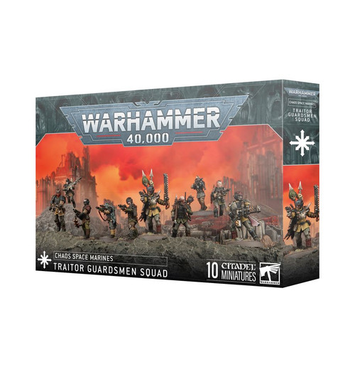 Picture of Warhammer 40k: Chaos Space Marines - Traitor Guardsmen Squad