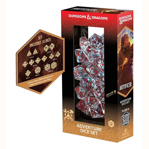 Picture of Dungeons & Dragons: Adventure Dice - Artificer Clear